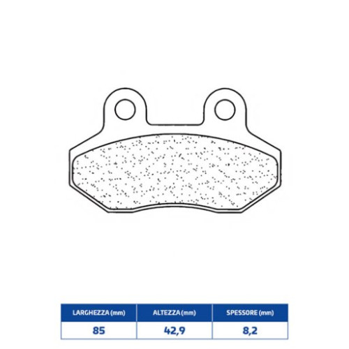 SET PASTIGLIE FRENO CL BRAKES 3039SC