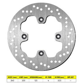 DISCO FRENO SBS 5096